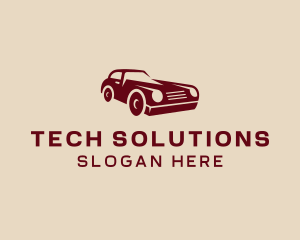 Car Dealership - Sedan Car Rental logo design