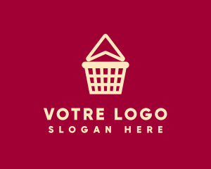 Online Shop Basket Logo