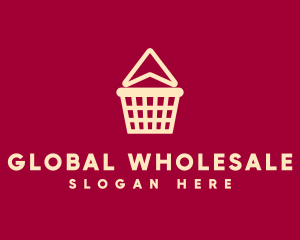 Wholesale - Online Shop Basket logo design