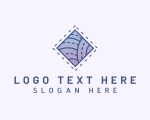 Flooring - Home Decor Textile logo design