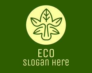 Farming Eco Leaves logo design
