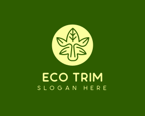 Farming Eco Leaves logo design