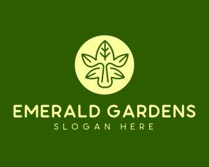 Farming Eco Leaves logo design