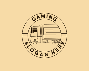 Cargo - Truck Cargo Logistics logo design
