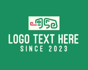 Chameleon - Wildlife Iguana Zoo logo design