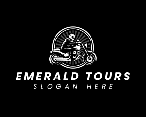 Motorcycle Touring Rider logo design