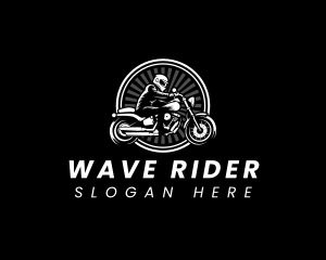 Motorcycle Touring Rider logo design