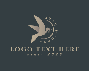 Flying - Flying Bird Aviary logo design