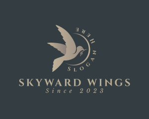 Flying - Flying Bird Aviary logo design