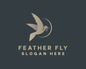 Flying Bird Aviary logo design