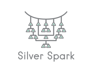 Silver - Native Necklace Jewelry logo design