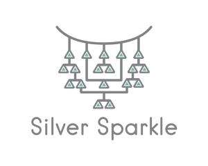 Silver - Native Necklace Jewelry logo design