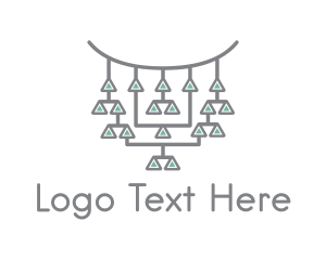 Native Necklace Jewelry Logo