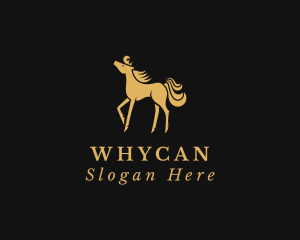 Golden - Golden Equine Horse logo design