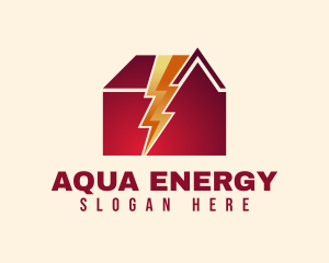 Thunder Energy House logo design