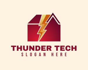 Thunder Energy House logo design