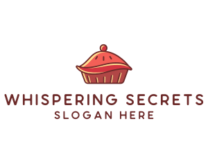 Cherry Pie Dessert logo design