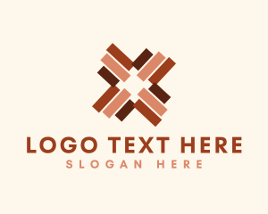 Wooden Tile - Wood Flooring Renovation logo design