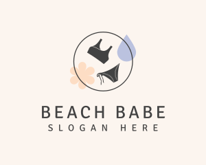 Bikini - Fun Bikini Boutique logo design