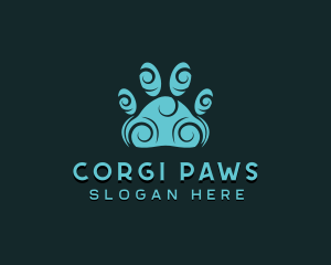 Paw Pet Veterinarian logo design