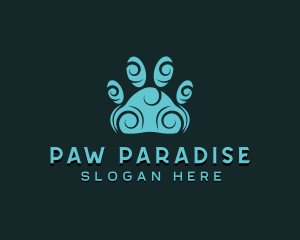 Paw Pet Veterinarian logo design