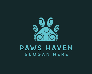 Paw Pet Veterinarian logo design