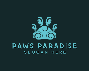Paw Pet Veterinarian logo design
