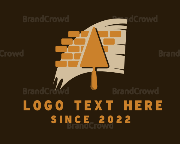 Brick Construction Mason Towel Logo