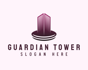 Real Estate Tower Building logo design