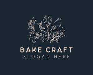 Flower Bakery Confectionery logo design