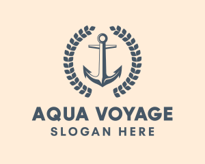 Nautical Seaman Anchor  logo design