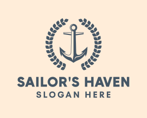 Nautical Seaman Anchor  logo design