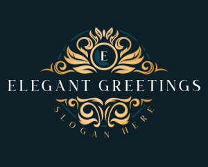 Elegant Floral Deluxe logo design