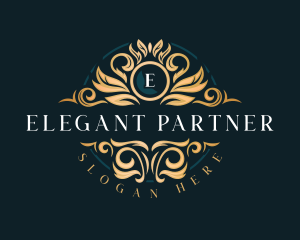 Elegant Floral Deluxe logo design