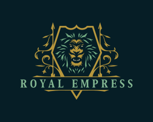 Lion Royalty Wealth logo design