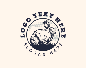 Bunny Animal Farm logo design