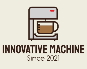 Coffee Maker Machine logo design