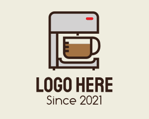 Mocha - Coffee Maker Machine logo design