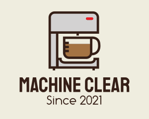 Coffee Maker Machine logo design