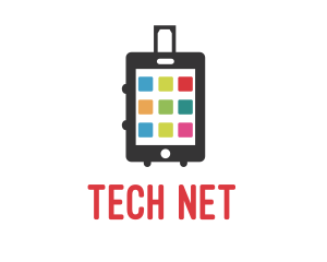 Net - Mobile Smart Luggage logo design
