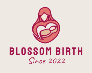 Obstetrics - Newborn Lactation Consultant logo design
