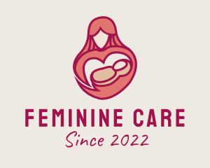 Gynecology - Newborn Lactation Consultant logo design