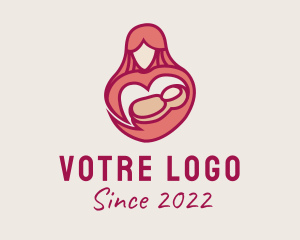 Midwife - Newborn Lactation Consultant logo design