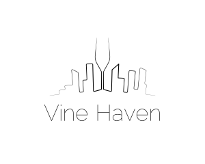 City Wine Bar  logo design