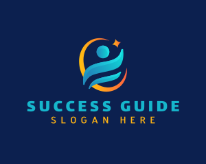 Mentor - Success Human Star logo design