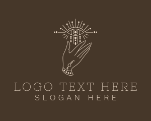 Magic Shop - Eye Fortune Teller logo design