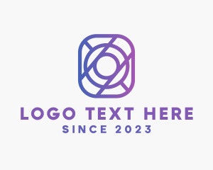 Cyber - Digital Icon Letter O logo design