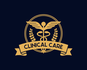 Caduceus Health Center logo design