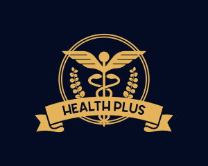 Caduceus Health Center logo design