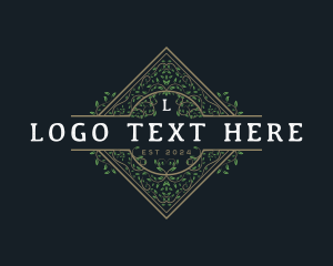 Luxury Ornament Vine Logo